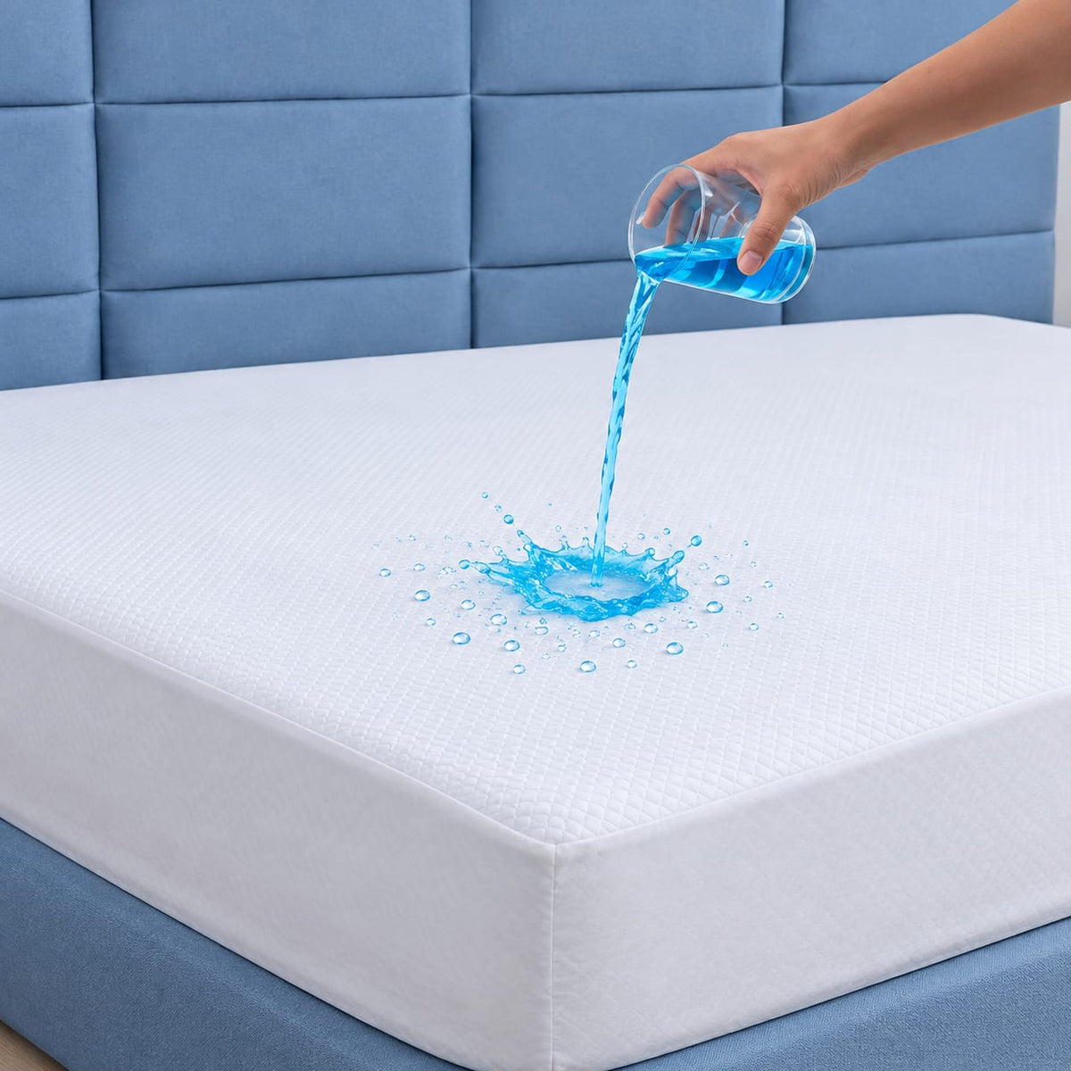 Waterproof mattress cover